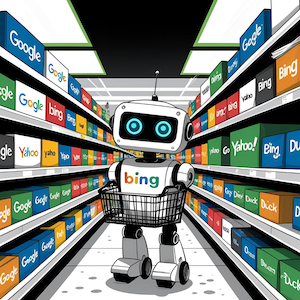 Bing is the thing! As Google has increased the frequency of their algorithm changes, Bing can provide some stability for your website.