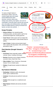 1 - parasite seo case study 1 - English Garden