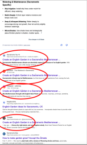 2 - parasite seo case study 1 - english garden