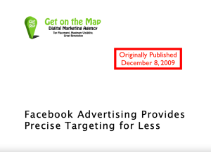 Facebook Advertising Provides Precise Targeting for Less